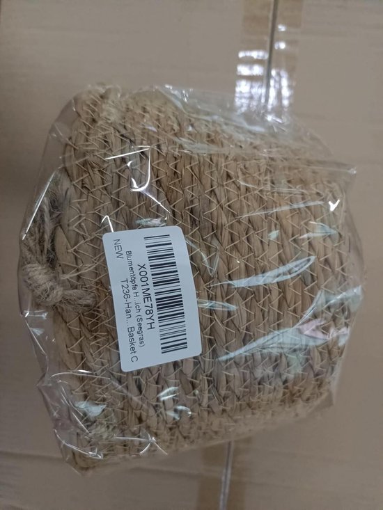 Hangende bloempotten voor planten en bloembakken - handgeweven touw macramé met haken