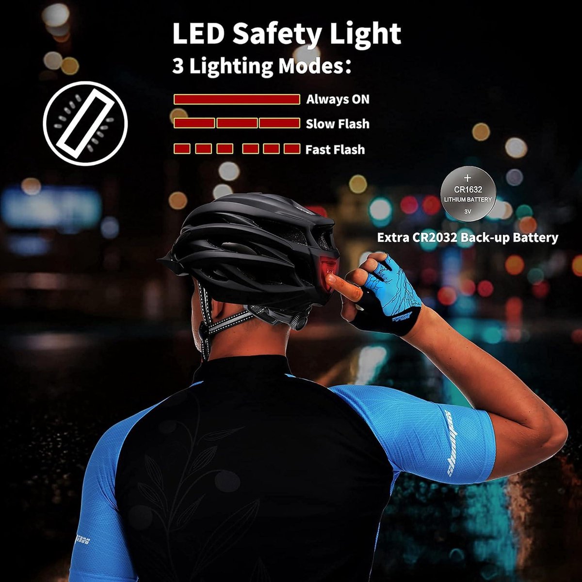 Veiligheidslicht Fietshelm met Afneembare Zonneklep Uniseks MTB Racen Fietsen Outdoor Superlicht Verstelbaar
