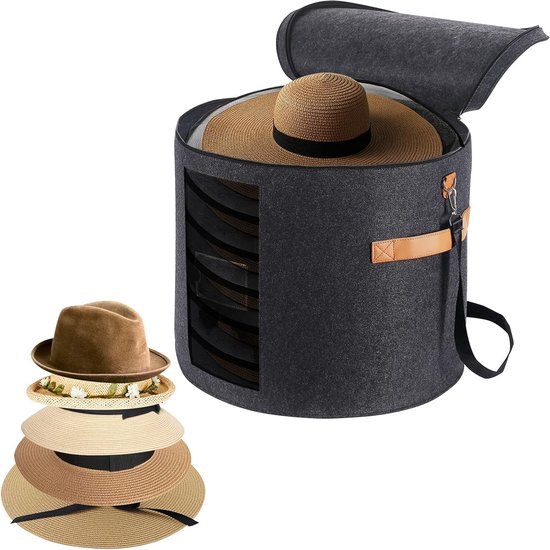 Étui à Chapeau De Cowboy – Boîte à Chapeaux De Voyage Résistante à