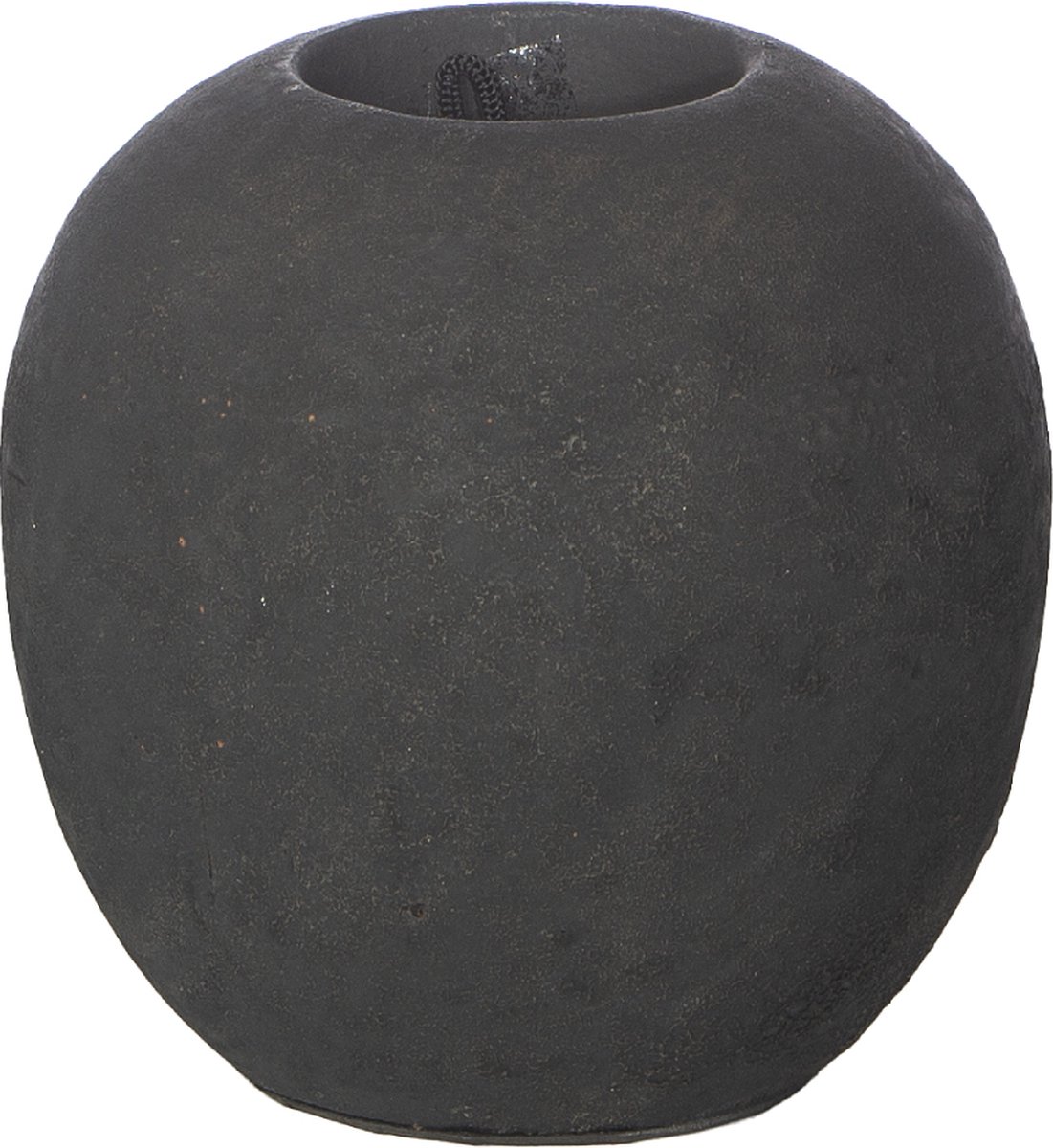 STILL Waxinelichthouder - Bol - Black Series - Zwart - 11 cm