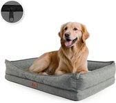 Bol.com Pet Perfect Luxe Orthopedische Hondenmand - Orthopedisch Hondenkussen -Afneembare hoes - Wasbaar - Met Rits - L - Core S... aanbieding