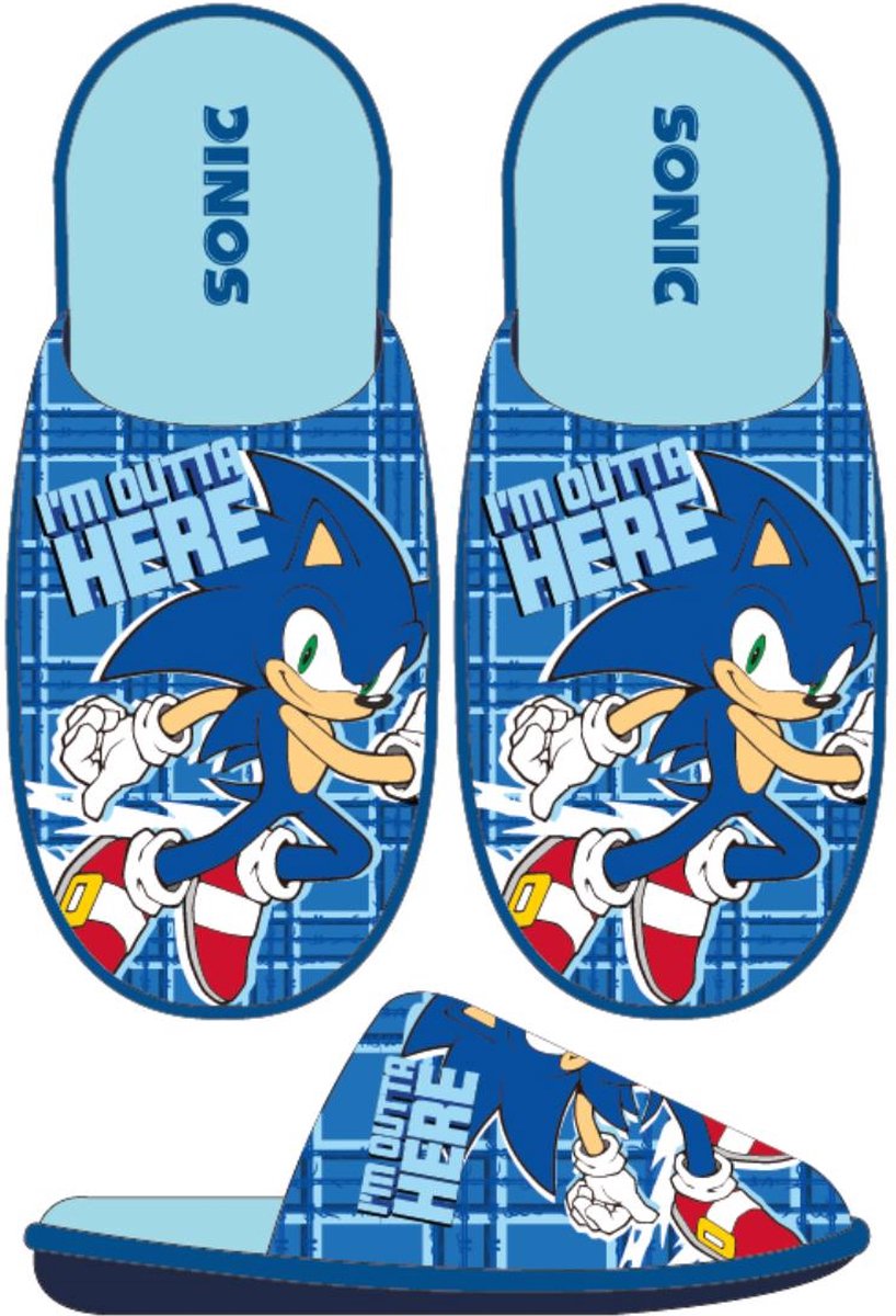 Sonic the Hedgehog Pantoffels Sloffen
