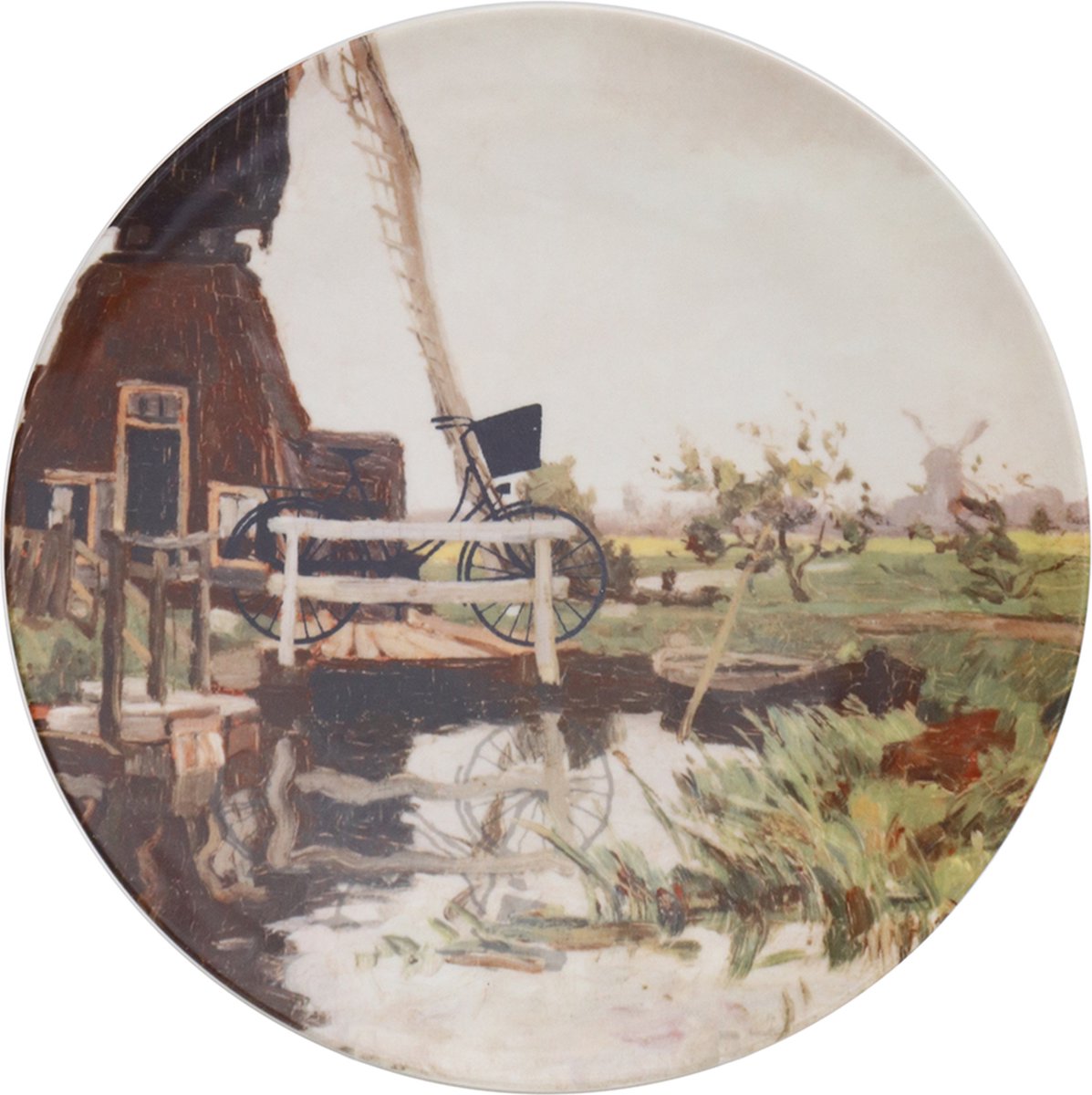 Sierbord "Ode aan het Nederlands landschap"