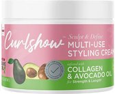 Bol.com ORS Curlshow Multi-Use Styling Crème 340g - Verrijkt met Kokosolie Shea Butter & Keratine voor Hydratatie en Sterk Haar ... aanbieding