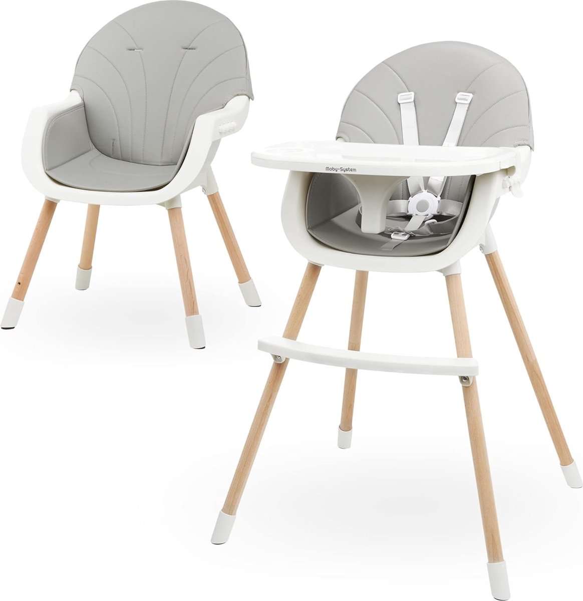 Equivera Babystoel Voor Aan Tafel - Kinderstoel - Babystoel - Baby Eetstoel - Baby Stoeltje Zitten Voor Thuis - Kinderzetel