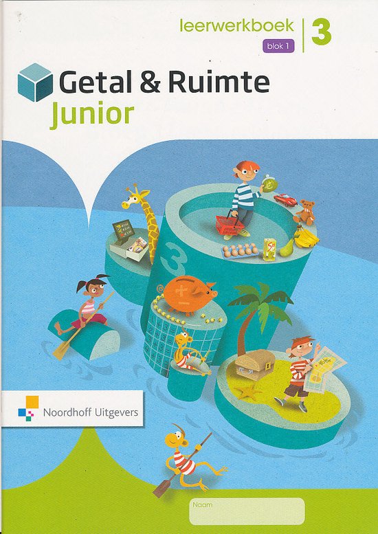 Foto: Getal en ruimte junior leerwerkboek blok 1 groep 3 per stuk 