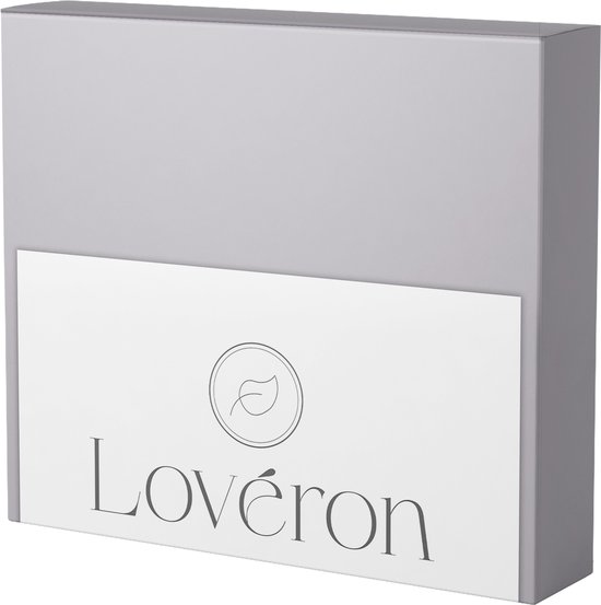 Taie d'oreiller Loveron - Katoen - 2 pièces - 50x50 cm - Grijs