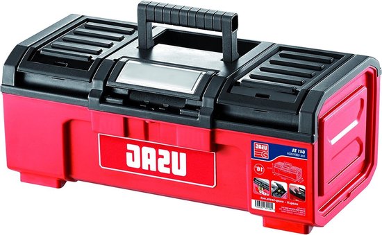 thumbnail: USAG 641 TC Gereedschapskist 24 Inch Leeg - Stevige Kunststof Werkkist Met Eénhand Opening