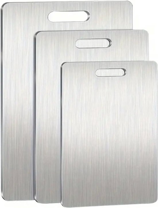 Exitoso Snijplank, antislip, vaatwasmachinebestendig, set van 2