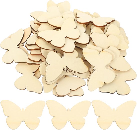 Houten Ring - 70mm x 10mm - 3 Stuks | Speel je Wijs