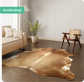 tapis patchwork en peau de vache - tapis en peau de vache Champagne