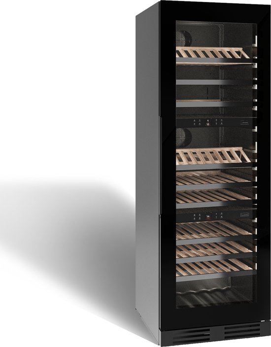 Nestor M - 3 Zone Wijnkoelkast NWX3110GN1 - 110 Flessen - 176 cm - Koolstoffilter