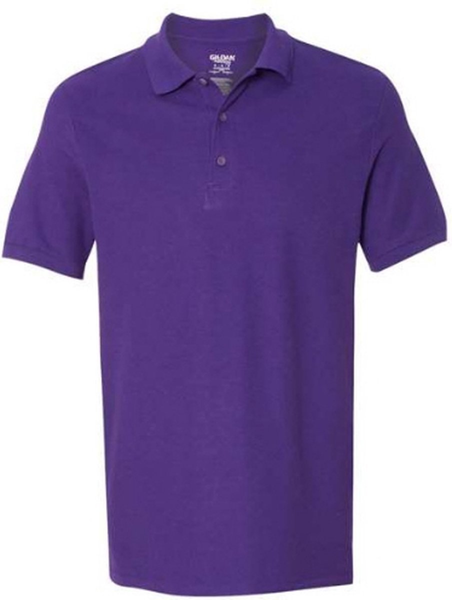 Gildan - DryBlend Unisex Polo - Purple maat L