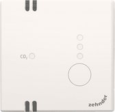 Zehnder draadloze CO2 sensor RF67 opbouw met opbouwdoos en afdekraam - wit (655000840)