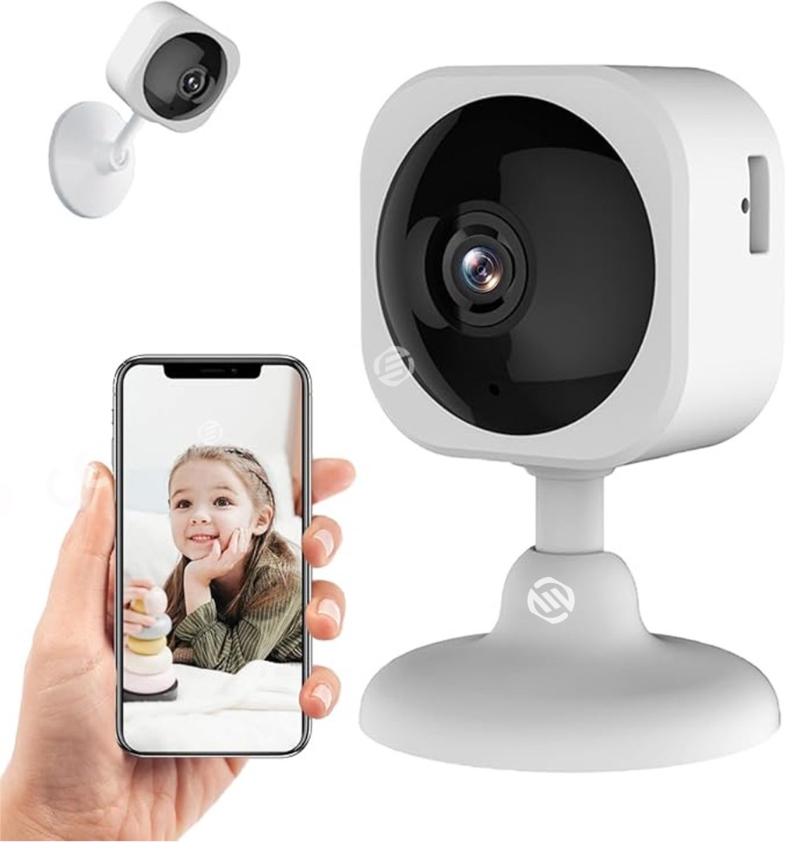 Equivera Honden Camera - Beveilingingscamera - Huisdiercamera - WiFi - Petcam - Eenvoudige Installatie - Indoor Camera