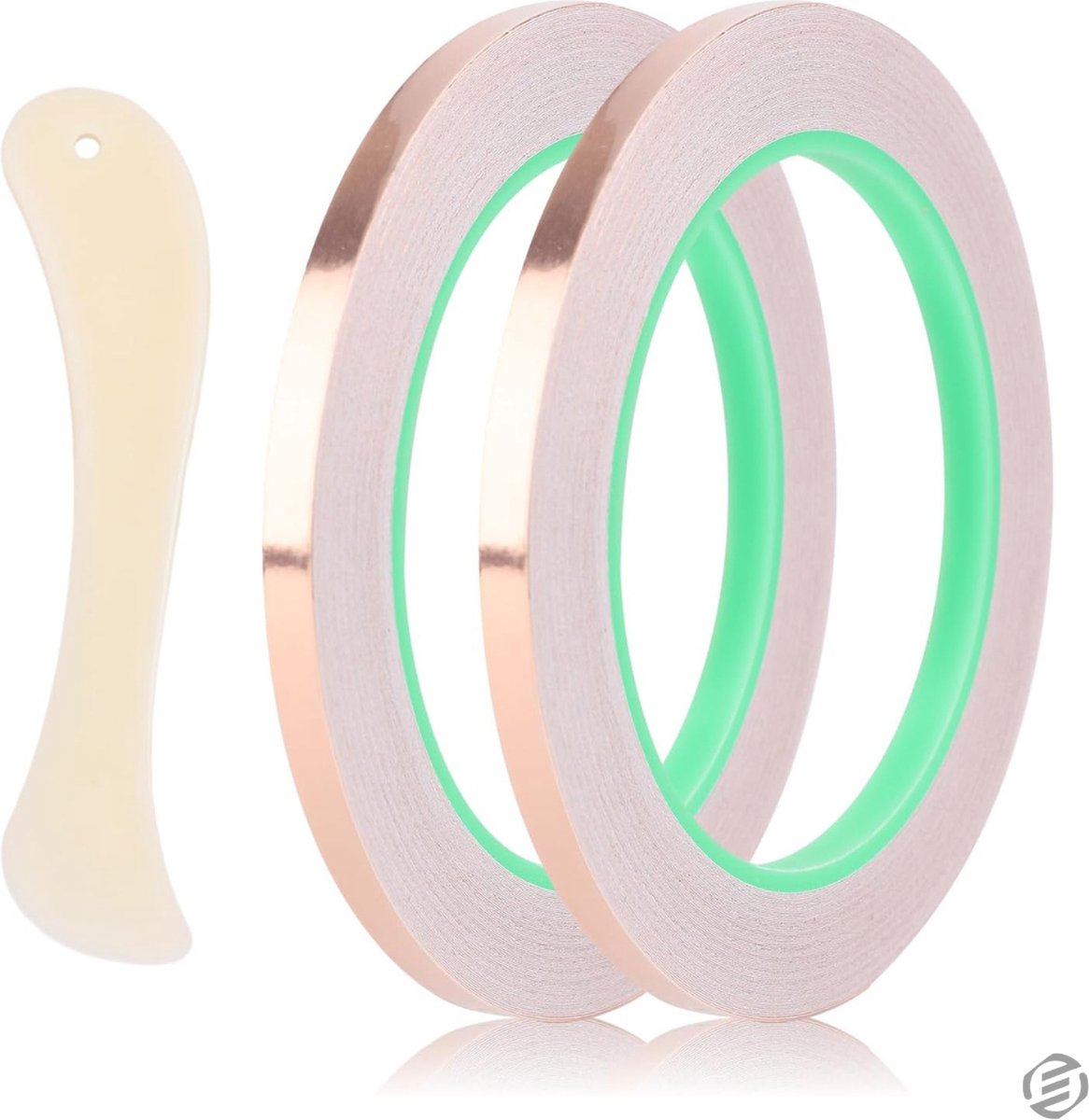 Equivera Kopertape - Kopertape Slakken - Kopertape tegen Slakken - Koper Slakken - Koper Tape - Anti Slakken Tape - Tape tegen Slakken - Planten Bescherming - Anti Slakken - Slakkenval - Anti Insect Kopertape - Anti Insect Tape