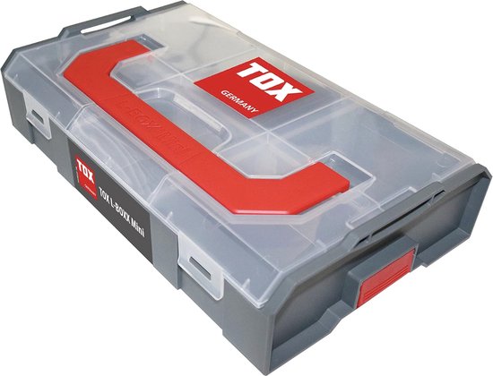 TOX L-BOXX Mini Assortimentskoffer Set Van 3 - Stapelbaar En Klikbaar Voor Schroeven En Pluggen
