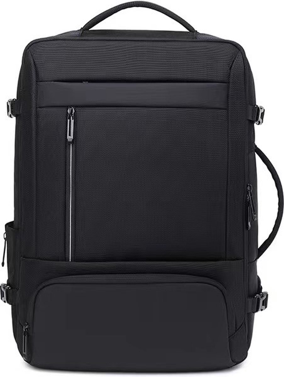 Rugzak Laptoptas 17 inch Schoudertas heren Handtas Waterdichte tas - Zwart
