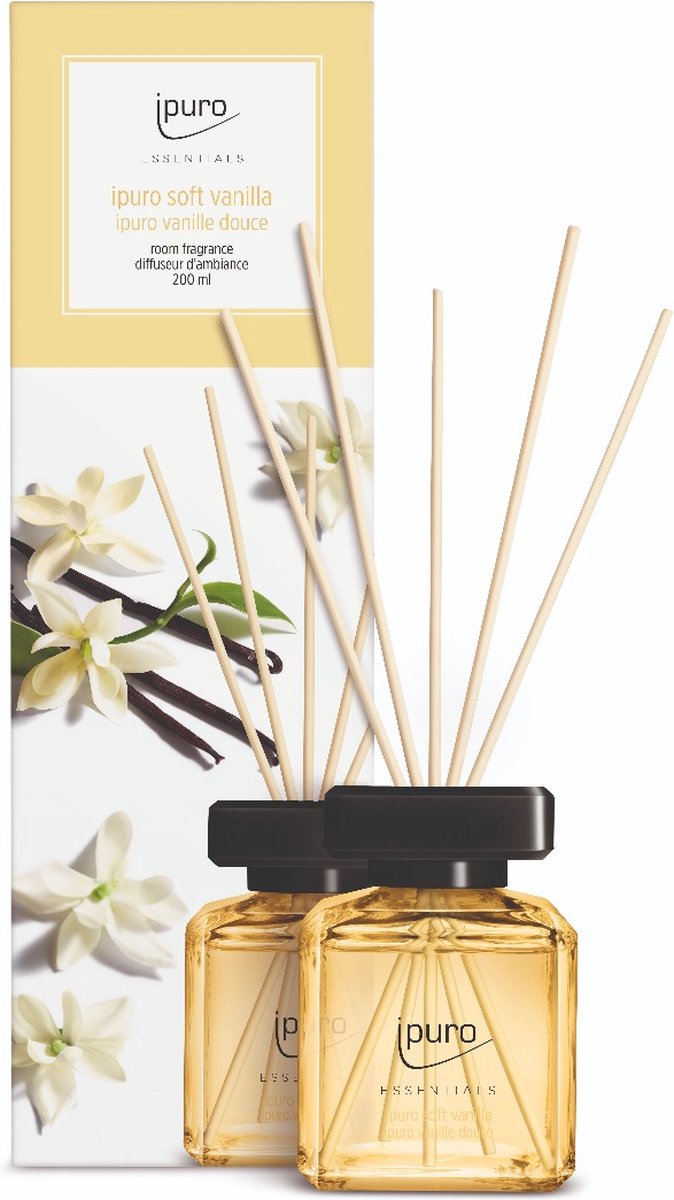 Goedkoopste Ipuro Soft Vanilla 200ml - Geurstokjes