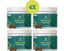 Anti Jeuk & Poten Likken | Probiotica Hond tegen jeuk | 100% Natuurlijk | Sterke Anti Jeuk Werking | Verlicht Jeuk & Pootlikken | FAVV goedgekeurd | Hondensnacks | Hondensupplementen | 240 Hondensnoepjes