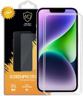 2-Pack MobyDefend Screenprotectors - Geschikt voor iPhone 14 Plus - Case-Friendly Screensavers - Gehard Glas