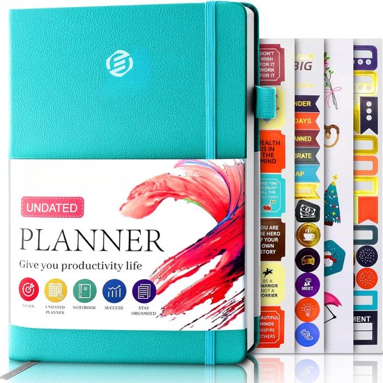 Planificateur hebdomadaire Equivera 2025 - Planificateur hebdomadaire - Agenda - Calendrier - Planificateur mensuel - Planificateur familial