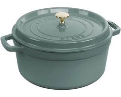 Staub - La Cocotte Braadpaan 28 cm - Eucalyptus