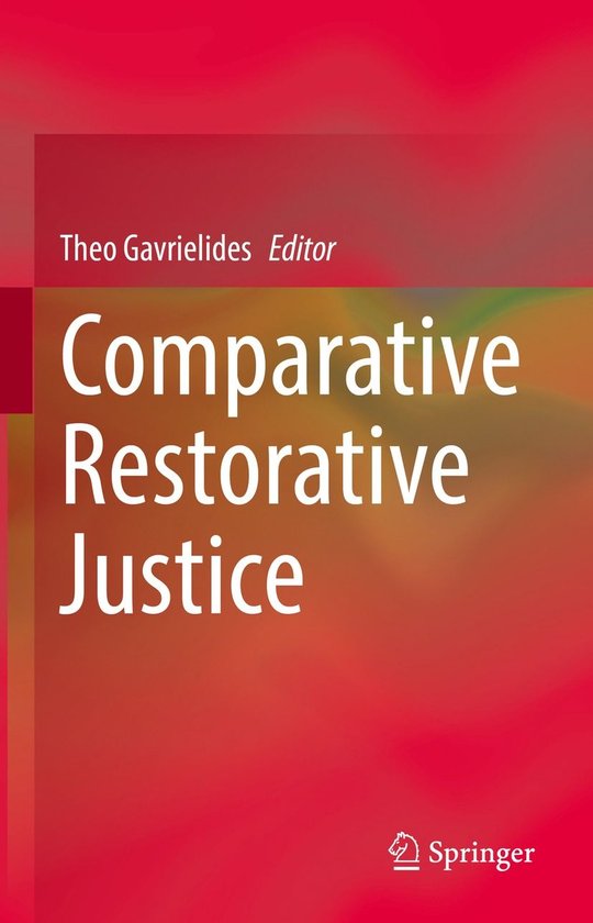 Comparative Restorative Justice - cover