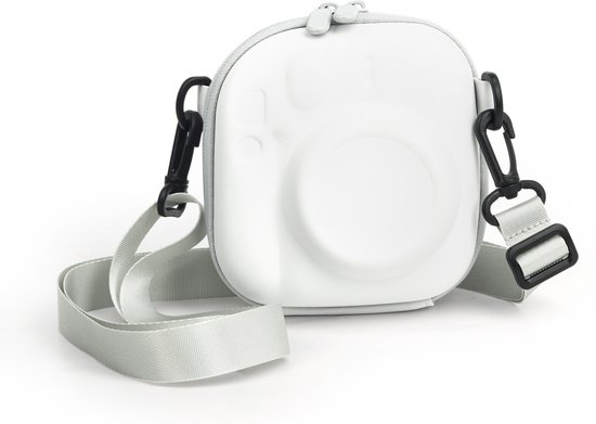 Somstyle Set Accessoires de vêtements pour bébé de Luxe adapté pour Fujifilm Instax Mini 12 – Étui étanche avec sangle de transport et plus encore – Wit