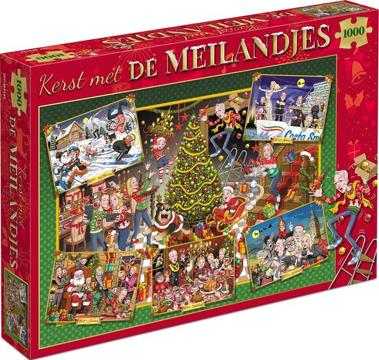 Kerst met de Meilandjes - 1000 stukjes - Legpuzzels thema Kerstmis