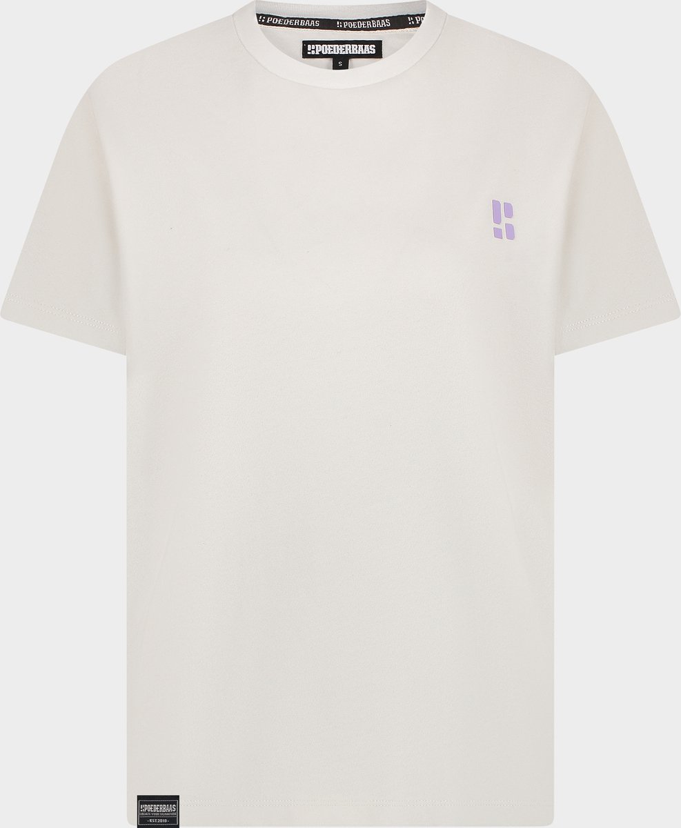 Poederbaas Arty T-shirt Women Off Creme
