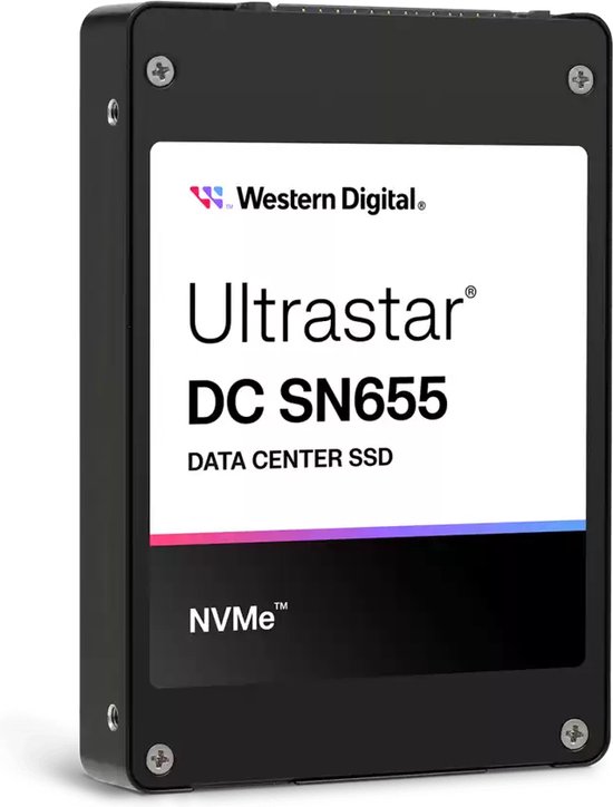 Western Digital Ultrastar DC SN655 3,84 TB U.3 PCI Express 4.0 NVMe 3D TLC NAND van Western Digital — afbeelding 2
