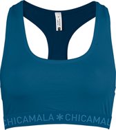 Chicamala – Dames Racerback - BH zonder beugel – Dames Ondergoed – Lingerie - Sport BH – Kleding - 95% Katoen – Dames kleding