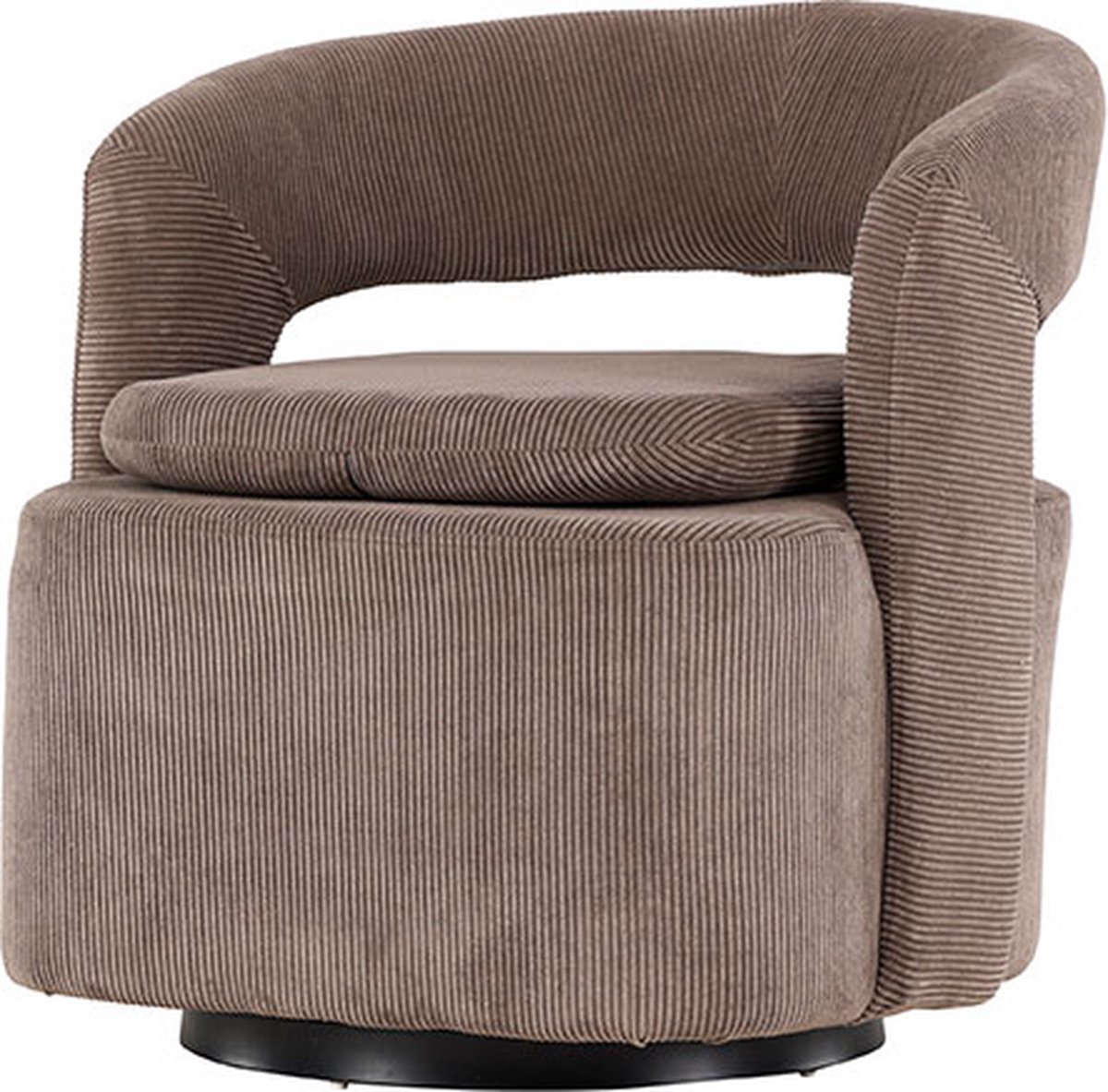Laurel fauteuil bruin.