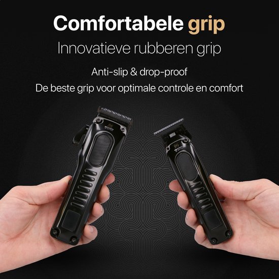 Pack De 3 Tondeuses Professionnelles Sans Fil Pour Cheveux, Barbe Et Nez - Recharge USB - Neuf