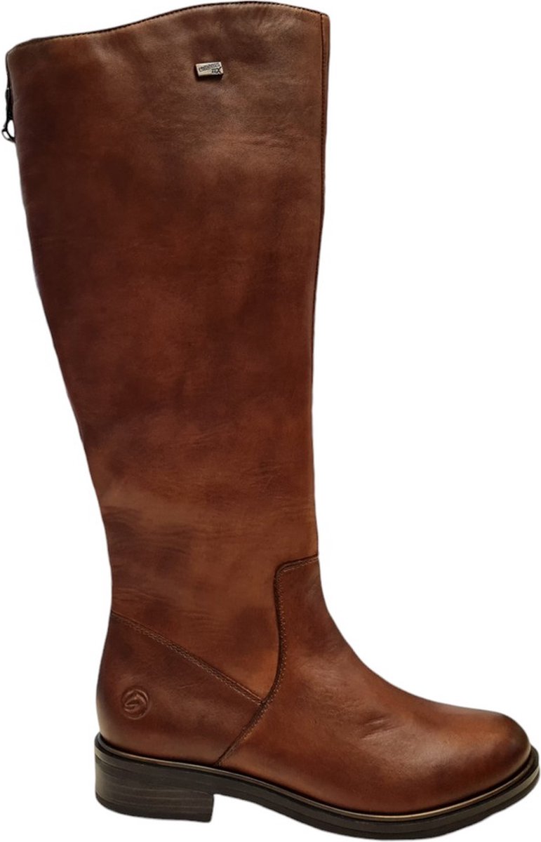 Remonte D8391 22 Dames Laarzen - Cognac - 38