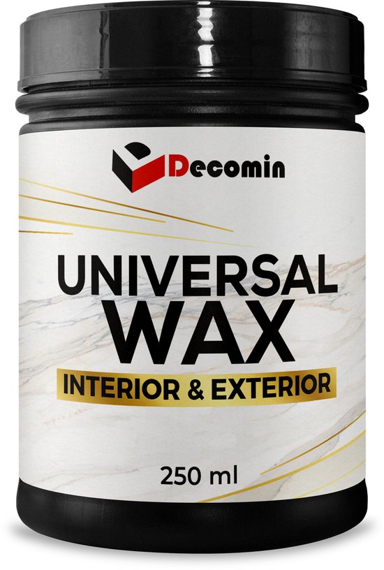 DECOMIN UNIVERSAL WAX 250 ML - Glossy Finish For Venetian Plaster ...