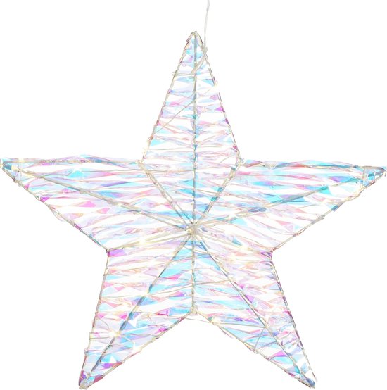 Rivièra Maison - Kerstbal - Wish Upon A Star - Zilver - Kerstster met