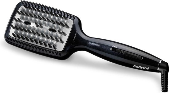 Foto: Babyliss smoothing heated brush stijlborstel hsb101e 3 temperatuurinstellingen 1 95m meedraaiend snoer