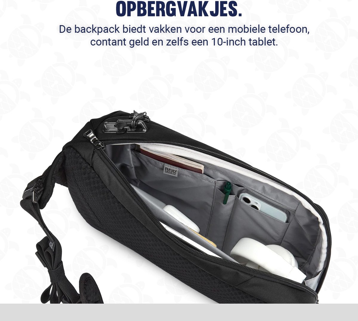Sac à bandoulière 'Vibe 325' Pacsafe en Noir | ABOUT YOU