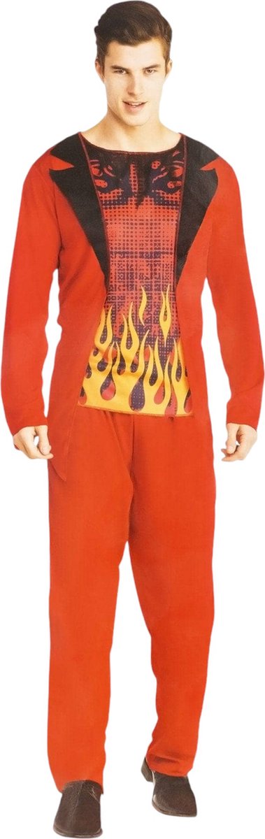 Halloween Kostuum Volwassenen - DIVERSE MATEN EN PRINTS - Halloween Kostuum - Devil - MAAT XL