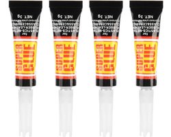 Igoods Secondelijm - Super Gel - Super Glue - Alleslijm - Multilijm - 4 x 3g
