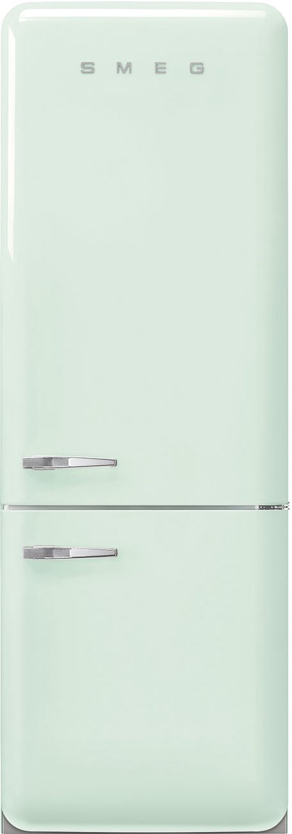 Bol.com Smeg FAB38RPG5 - Koel- en vriescombinatie  - Scharnier rechts - Watergroen aanbieding