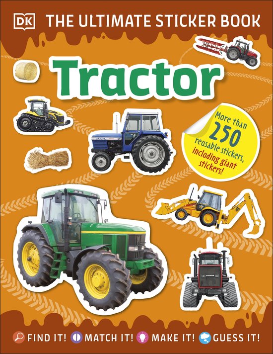 Ultimate Sticker Book Tractor - cover