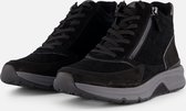 Gabor Rollingsoft Veterboots zwart Suede - Maat 42