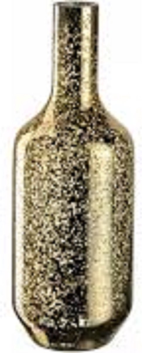 Leonardo Milano Vaas Gold Speckled Medium Goud