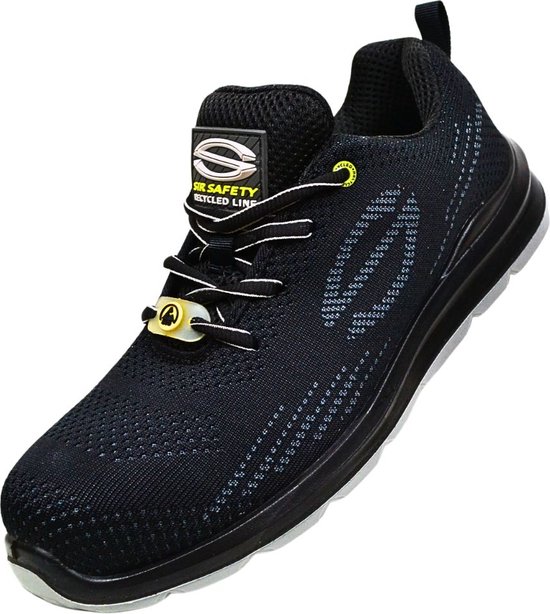 SIR SAFETY DUAL LIFE Chaussures de travail S1PS - Chaussures de travail ultra flexibles et antidérapantes sans métal Ultra confortables