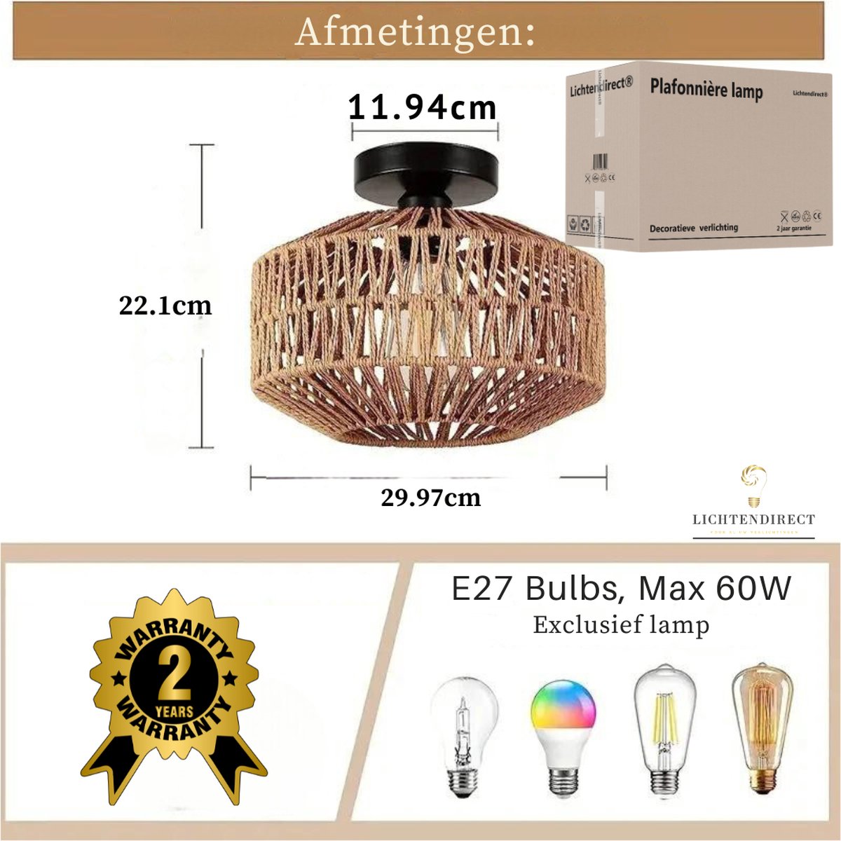 HDGNKG 19,7 Inch Metalen LED Inbouw Plafondlamp Moderne Eenvoud Platte Verlichtingsarmatuur Verstelbare Dimbare Decoratieve Plafondlamp Voor Binnen Voor Tatami Eetkamer Hotel