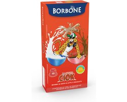 Caffè Borbone - Nespresso - DJ Gusto Ciok - DJ Gusto Chocolademelk - 1 x 10 cups