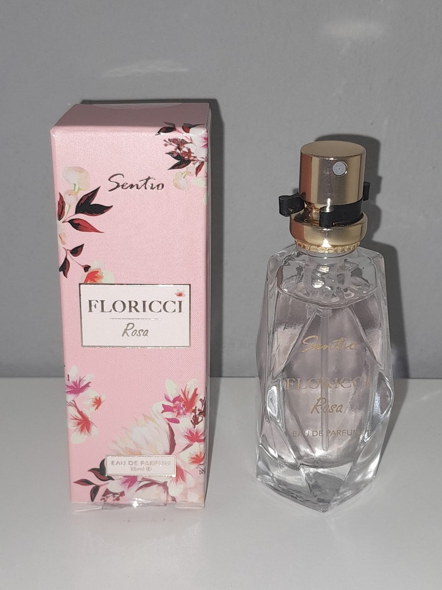 Goedkoopste Sentio Floricci Rosa miniparfum eau de parfum 15ml